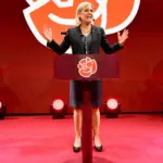 The left-wing opposition won the Swedish parliamentary elections by a narrow margin