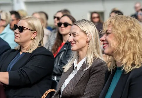 Festivalio Klaipėdoje akimirka