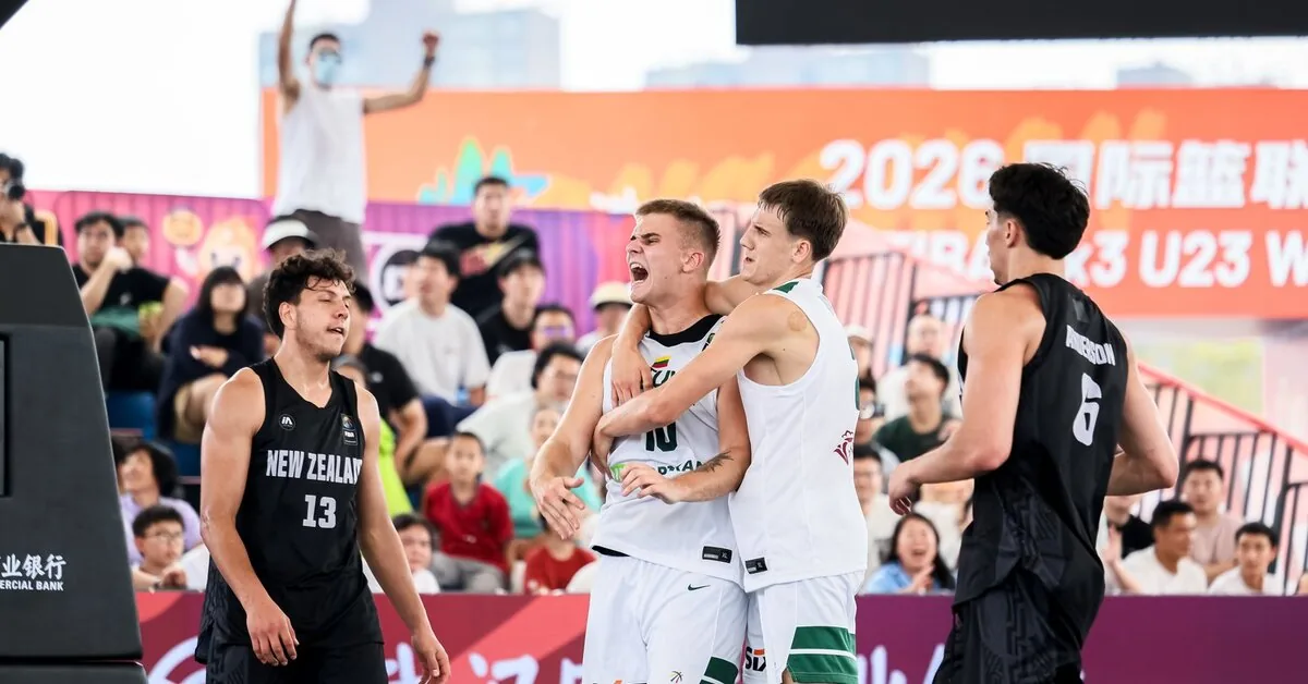 Lithuanian 3x3 youth team – in the semifinals of the world championship