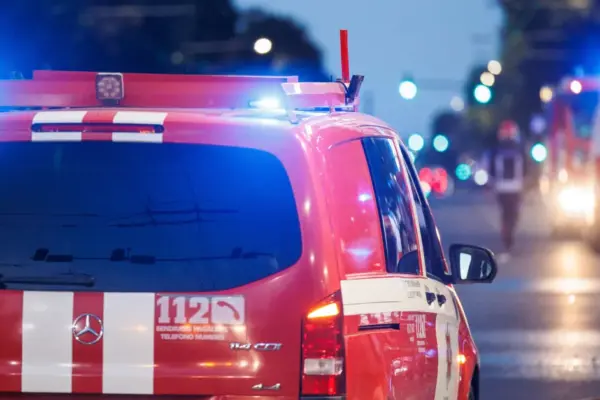 In Kaunas district, a farm building was on fire: the fire reached the residential house