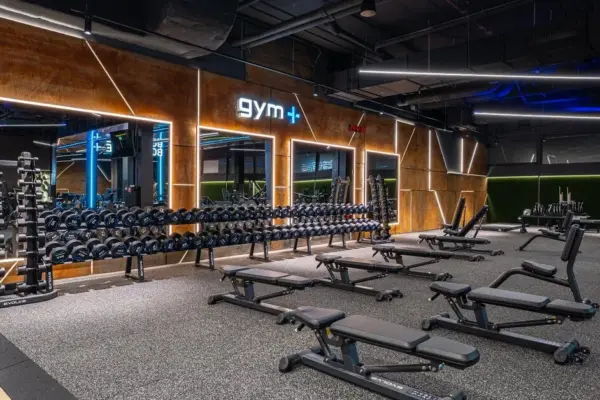 The largest sports club in the city will open its doors in Jonava – more than 1,600 sq. m GYM+ space for sports, recovery, and well-being