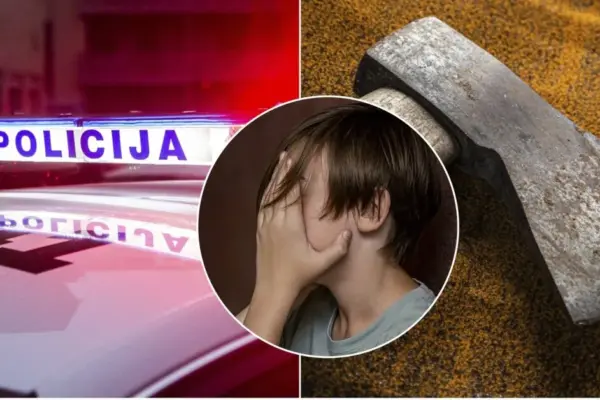 „Horror movie“ in Kaunas: in front of the boy, his mother's head was chopped with an axe – the woman miraculously survived