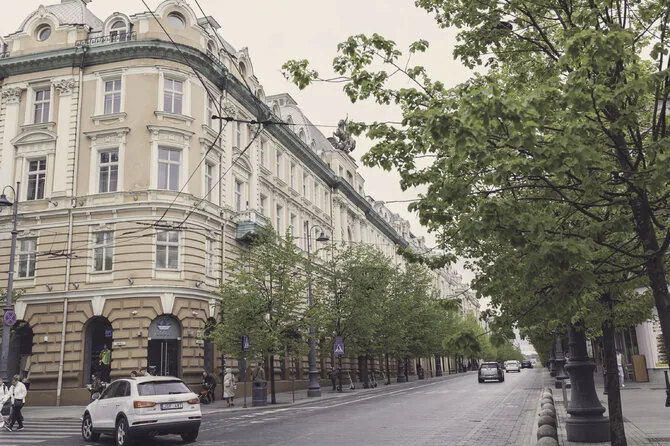 Lukas Balandis / BNS photo/Real estate in Vilnius, Gediminas Ave. 20