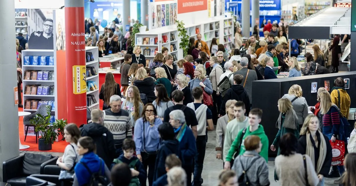 The second Kaunas Book Fair will begin at the "Žalgiris" Arena