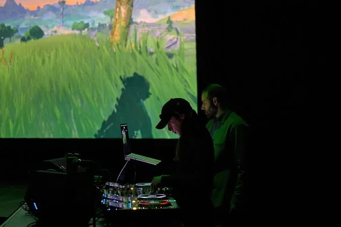 Judith Buss nuotr./VB26 programa. Invernomuto, Triton, Chapter #1, performansas vykęs Echoes, Haus der Kunst, Muniche, 2025
