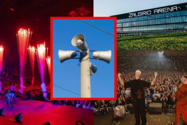 You are partying at a concert and suddenly an air raid alert is announced: the arena revealed what would happen next