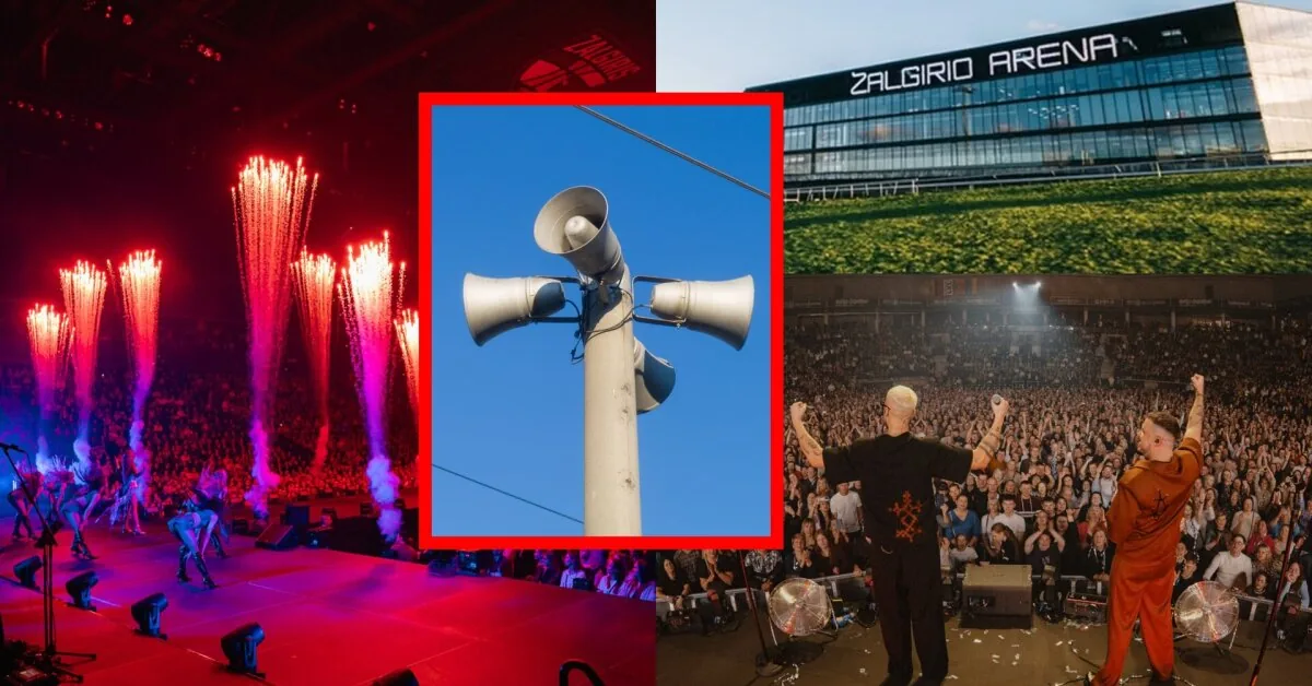 You are partying at a concert and suddenly an air raid alert is announced: the arena revealed what would happen next