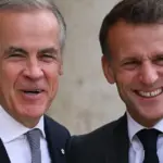Emmanuel Macron and Mark Carney will visit the French islands in the North Atlantic