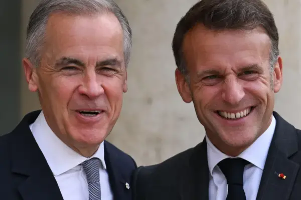 Emmanuel Macron and Mark Carney will visit the French islands in the North Atlantic