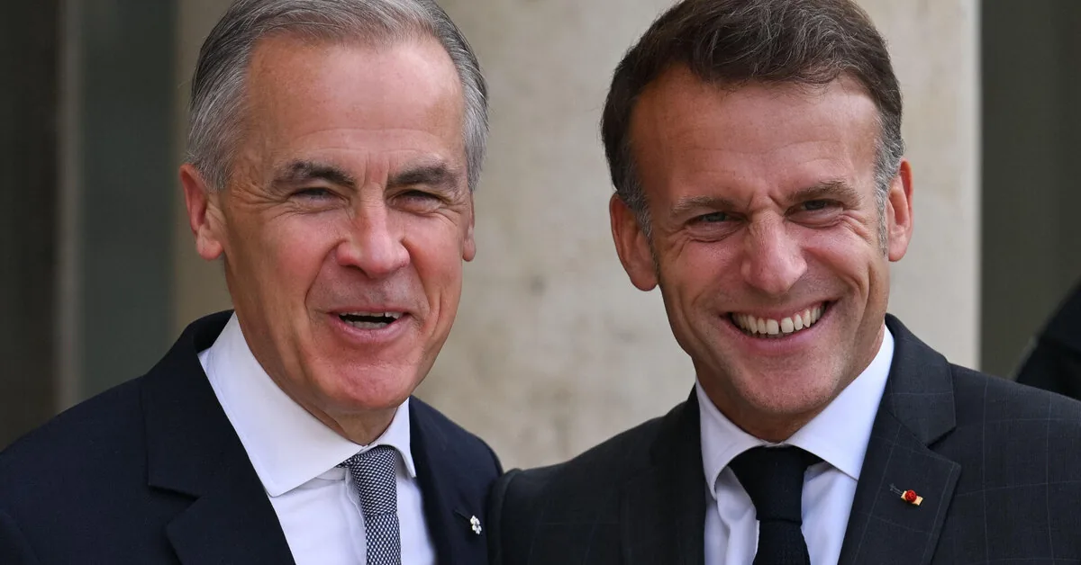 Emmanuel Macron and Mark Carney will visit the French islands in the North Atlantic