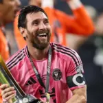 Messi, who scored the jubilee goal, won another trophy