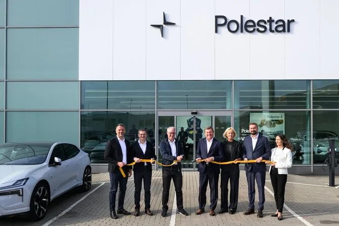 V.Pilkausko nuotr./Polestar salonas Vilniuje