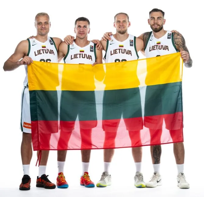 FIBA.com nuotr./Evaldas Džiaugys, Evaldas Šaulys, Ignas Vaitkus, Paulius Sorokas