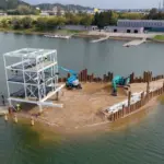 The first of its kind in the country: here is what is being built in Lake Lampėdis