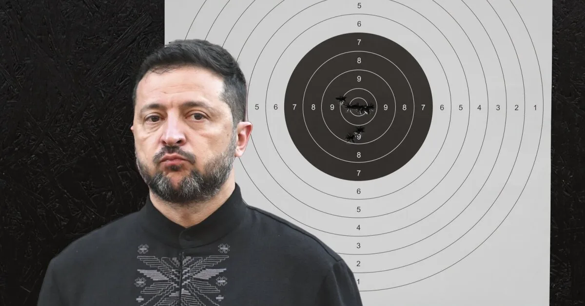 Russia targets Zelensky