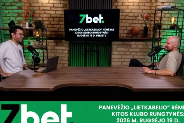 After discussing the withdrawals, Lekšas and Lastauskas gave predictions for the EuroLeague and Žalgiris