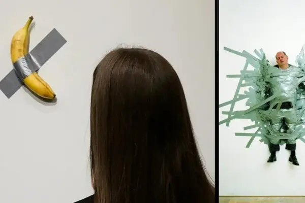Bananas, duct tape, and 6 million euros: how one of the most famous art world scandals was born