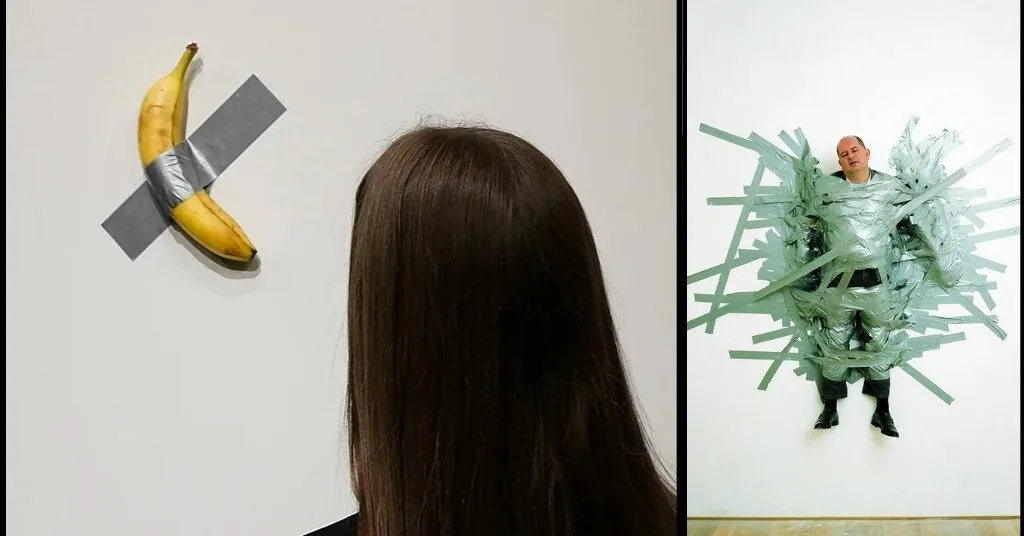 Bananas, duct tape, and 6 million euros: how one of the most famous art world scandals was born