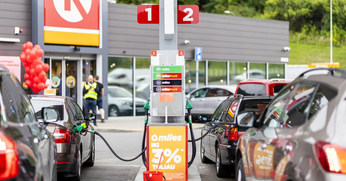 Fuel prices in the capitals of the Baltic countries moved in different directions this week