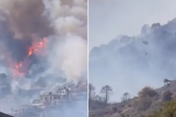 Horror in Spain: a huge fire broke out in a popular tourist region