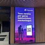 Client "hunting" moves to offices: the 100th digital screen has already been installed in business centers