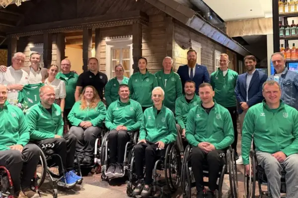 Lithuanian wheelchair handball team sent off to the World Championship in Vilnius