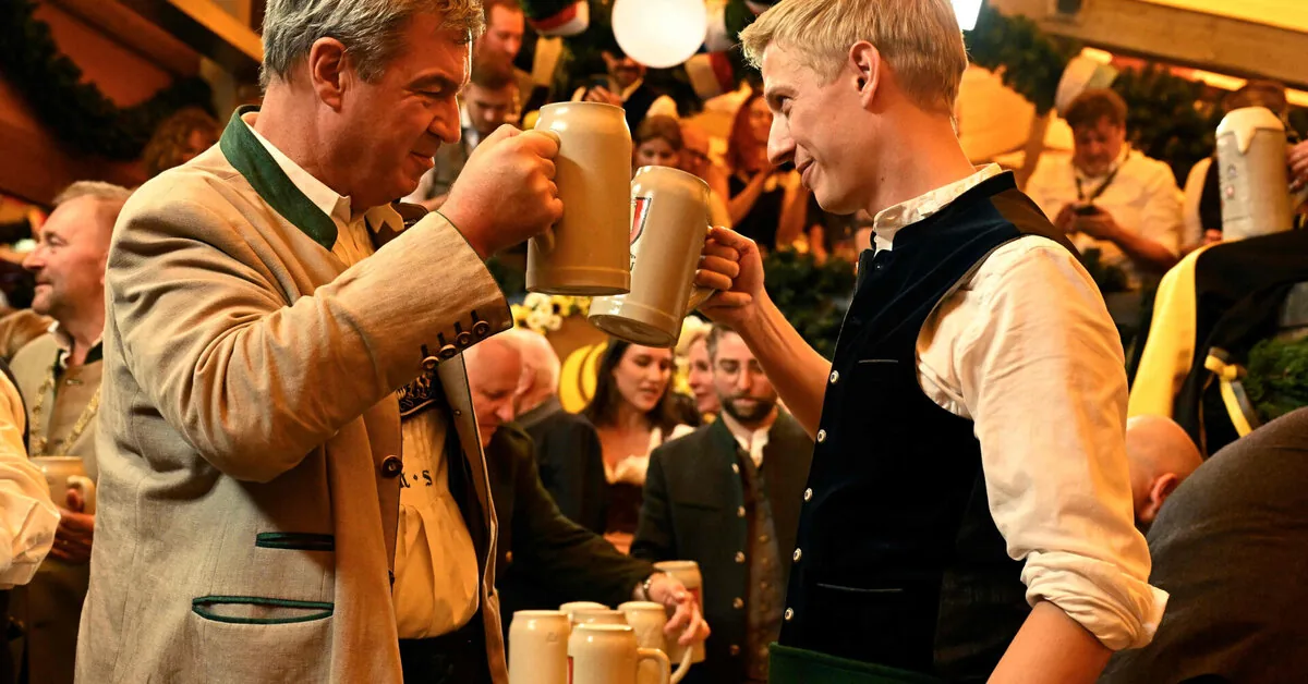 Miunchene merui atidarius pirmąją alaus statinę prasidėjo „Oktoberfest“