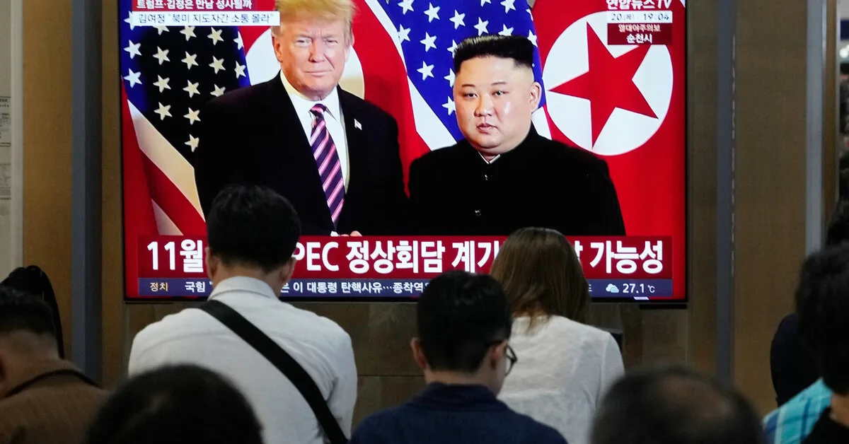 Pietų Korėjos prezidentas: Donaldas Trumpas aiškiai nori dialogo su Šiaurės Korėja