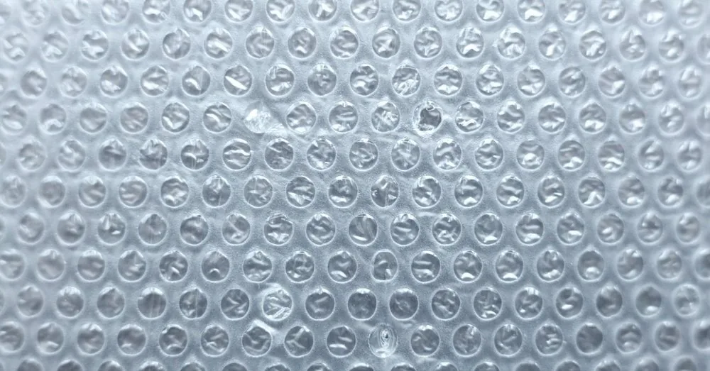 What was the purpose of creating bubble wrap? Its creators were not thinking about packaging