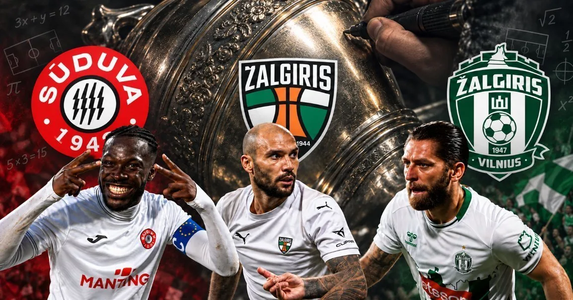 Lithuanian football's golden equation: which favorite has the hardest path to triumph?