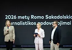 2026 metų Romo Sakadolskio žurnalistikos apdovanojimai