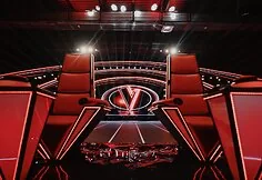 Moment from the thirteenth season of 'The Voice of Lithuania'