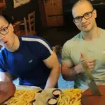 In one sitting – 20 burgers, 10 pizzas, or a kilogram of gummies: the Petrauskas brothers revealed what happens when the cameras are off