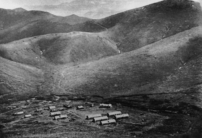 LNM nuotr./Matrosovo lageris – viena iš lietuvių kalinimo vietų. Magadano sr., 1954 m.