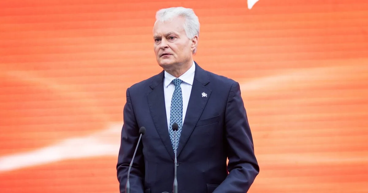 Gitanas Nausėda emphasizes the importance of a "common approach" in the context of Arctic and Baltic Sea security