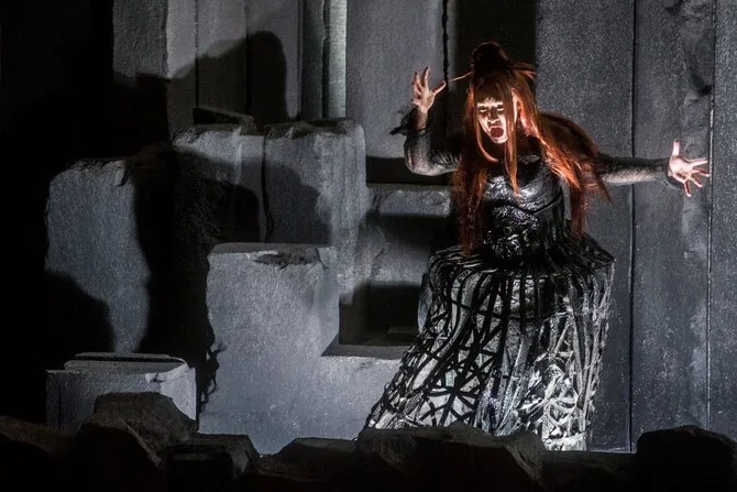 Photo by Dmitrijus Matvejevas/Scene from the performance 'Il Trovatore'