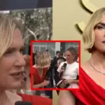 Question on the "Emmy" red carpet threw the actress off guard: captured an awkward moment
