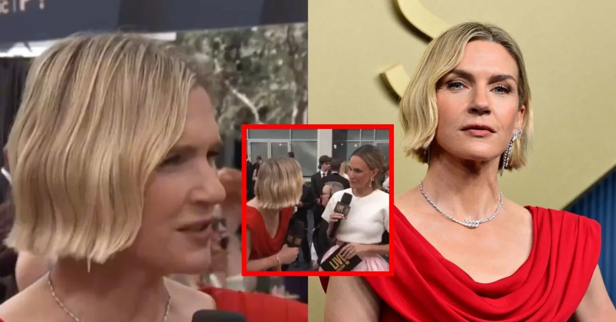 Question on the "Emmy" red carpet threw the actress off guard: captured an awkward moment