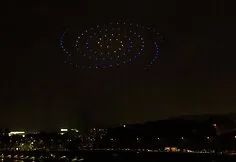 Capital Days drone show near the White Bridge