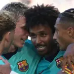 It was worth getting excited, but Barcelona stayed on the winning track