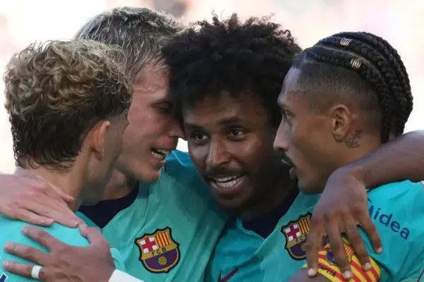 It was worth getting excited, but Barcelona stayed on the winning track