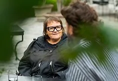 Moment from “Kamantinėjimai” with Dalia Ibelhauptaitė