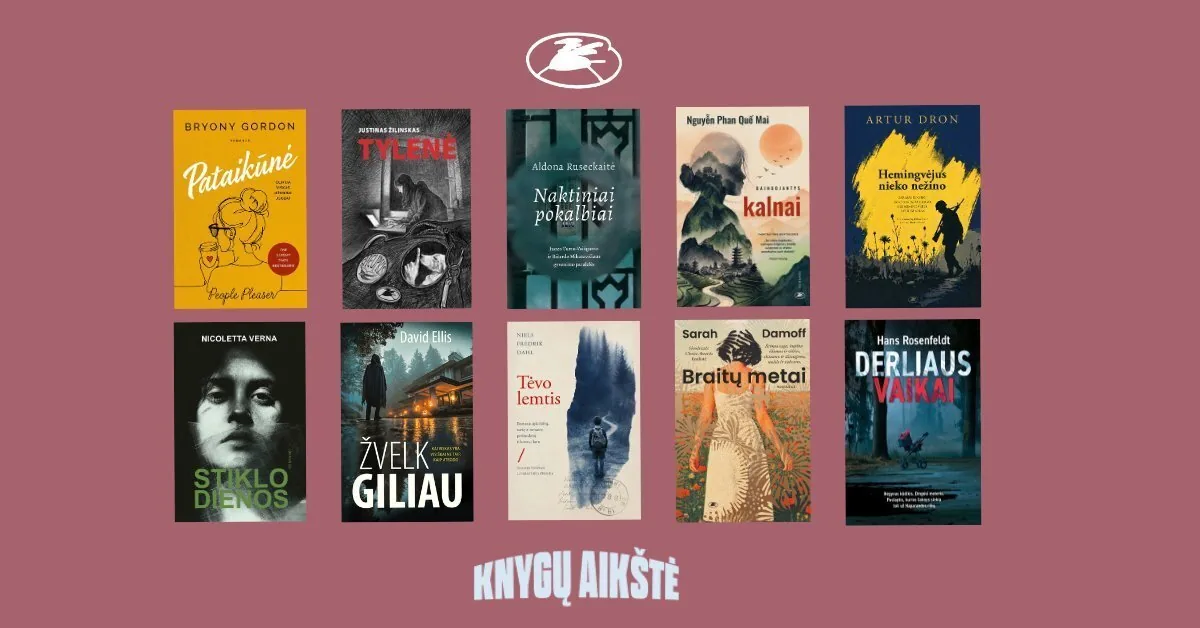From Lithuanian literature to international bestsellers: what the Writers' Union Publishing House will present at the "Book Square"