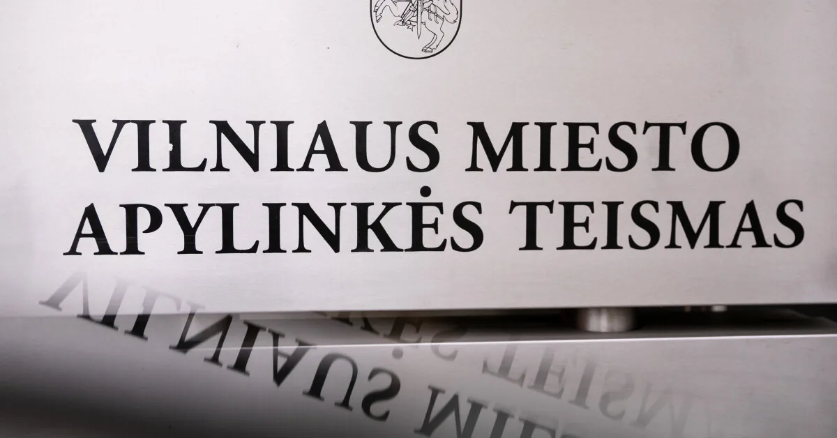Court imposed restriction of liberty on Vilnius resident for inciting hatred against homosexuals