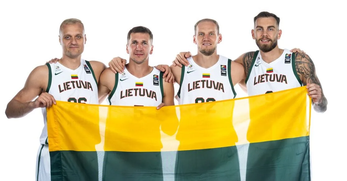 Changed Lithuanian 3x3 basketball team begins defense of European champions title
