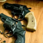 Revolver with five bullets found in bushes in Kupiškis district