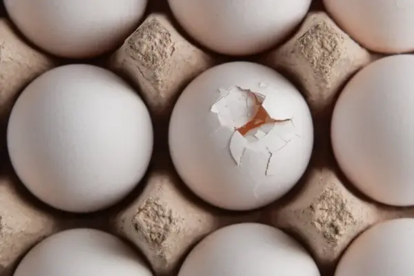 Cracked egg: when to throw it away and when it is still safe to eat?