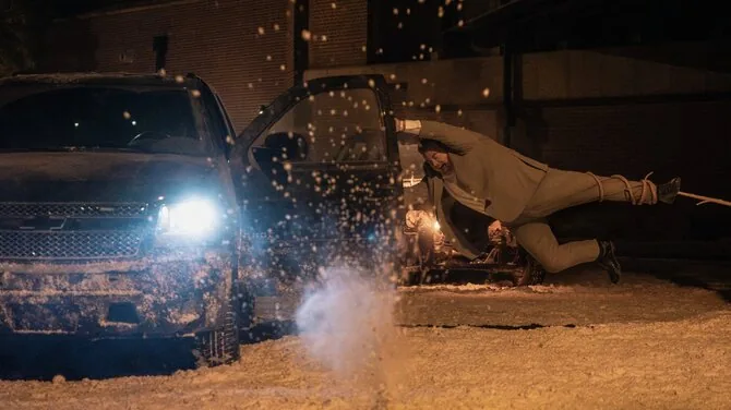 Frame from the film “Absolute Evil”