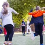 Students will participate in the sports and arts festival "Adamkiada," dedicated to the 100th anniversary of Valdas Adamkus