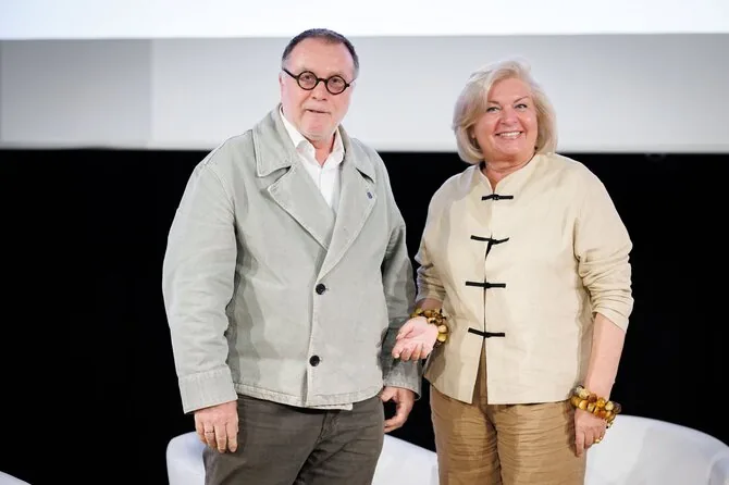 Erikas Ovčarenko / BNS photo / Saulius Pilinkus and Edita Mildažytė